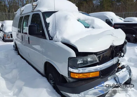 2019 Chevrolet Express 2500 Work Van from USA, damaged, VIN 1GCWGAFG8K1367726